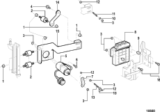 Control Unit And Bracket, New Design For Ecm Location ( Unit  , New Design  Ecm Location)