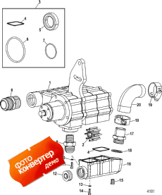 Cooling Components (sea Water Pump - Design I) ( Components (sea   - Design I))