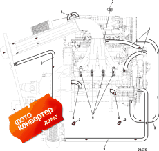 Cooling (water Hoses And Fittings - Starboard) ( ( s  Fittings - Starboard))