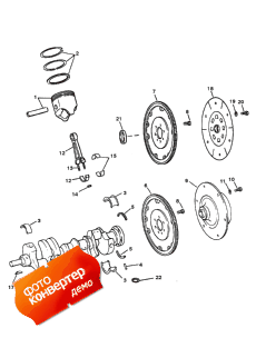 Crankshaft & Pistons & Conn. Rods (�������� & ������ & Conn. ����s)