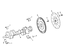 Crankshaft And Flywheel (  )