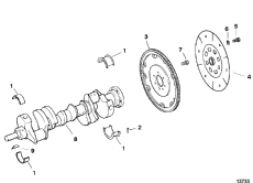 Crankshaft And Flywheel (  )