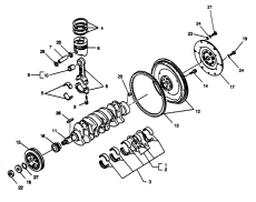 Crankshaft And Piston Assembly (   Assembly)