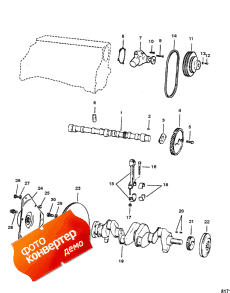 Crankshaft, Camshaft And Water Pump (,     )