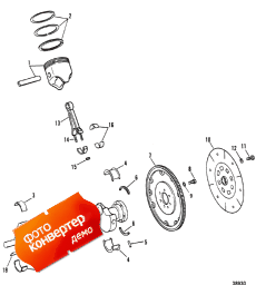 Crankshaft, Pisons & Connecting Rods (��������, Pisons & �����)