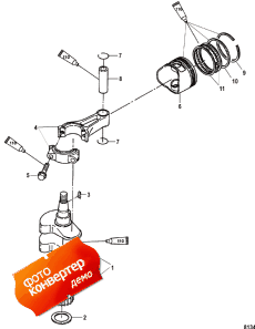 Crankshaft, Piston And Connecting Rods (,   )