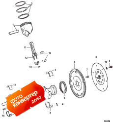 Crankshaft, Pistons And Conn. Rods (,   Conn. s)