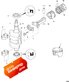 Crankshaft, Pistons And Connecting Rods (,   )