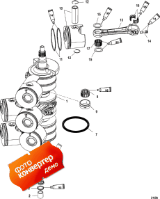 Crankshaft, Pistons And Connecting Rods (��������, ������ � �����)