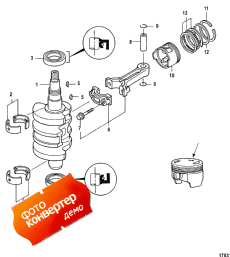 Crankshaft, Pistons And Connecting Rods (,   )