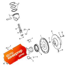 Crankshaft, Pistons, And Connecting Rods (, ,  )