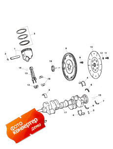 Crankshaft, Pistons And Connecting Rods (,   )