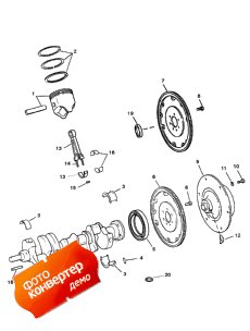 Crankshaft, Pistons And Connecting Rods (,   )