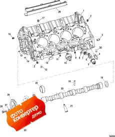 Cylinder Block And Camshaft (    )