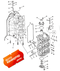 Cylinder Block And End Caps (���� �������� � End ��������s)