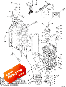 Cylinder Block And End Caps (���� �������� � End ��������s)