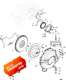 Cylinder Block And Flywheel Housing (    )