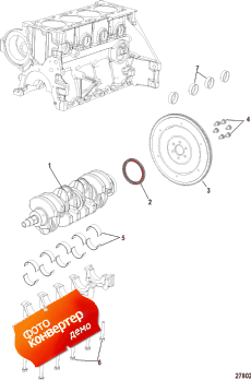 Cylinder Block, Crankshaft And Flywheel ( ,   )