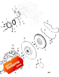 Cylinder Block Flywheel Housing (   )