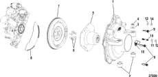 Cylinder Block, Flywheel Housing And Coupler ( ,    Coler)