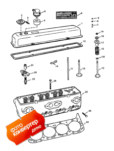 Cylinder Head & Rocker Cover (������� ����� �������� & Rocker ������)