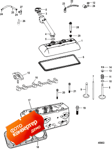 Cylinder Head And Rocker Cover (    Rocker )