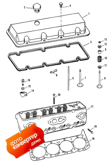 Cylinder Head And Rocker Cover (    Rocker )