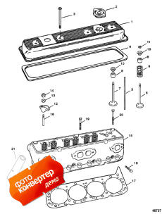 Cylinder Head And Rocker Cover (    Rocker )