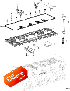 Cylinder Head, Bearing Plate Cover (  ,   )