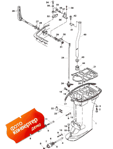 Drive Shaft Housing (  )