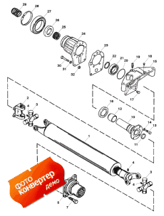 Driveshaft And Tailstock (driveline) (Drive  Tailstock (driveline))