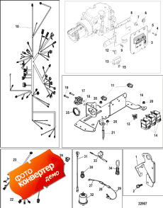 Electrical Components, Mechanical (sn 1a091517 & Below) ( , Mechanical (sn 1a091517 & ))