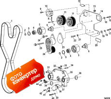 Engine Components (drive Belt) (0m958747 And Up) ( Components ( ) (0m958747  ))