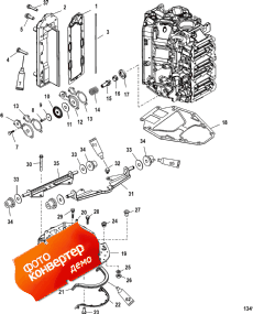Exhaust Manifold And Exhaust Plate (��������� �������� � ������ ��������)