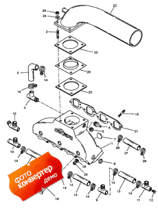 Exhaust Manifold/elbow (��������� �������� / elbow)