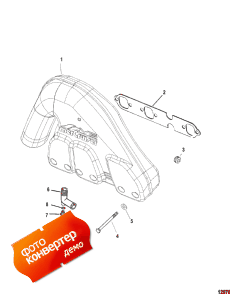 Exhaust Manifold (one Piece) (  (one Piece))