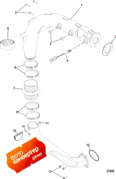 Exhaust System, Crossover And Exhaust Pipe ( , Crossover   )