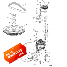 Flywheel/alternator ( / )