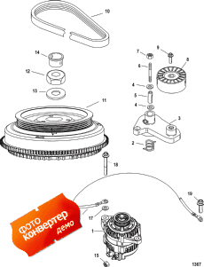 Flywheel/alternator ( / )