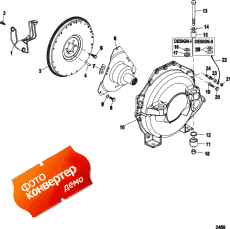 Flywheel, Coupler And Flywheel Housing (, Coler   )