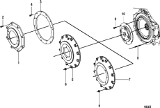 Flywheel Housing Cover (inboard) (   (inboard))