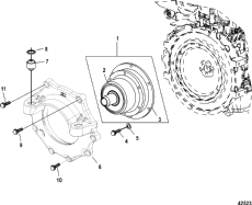 Flywheel Housing Cover (sterndrive) (   (sterndrive))