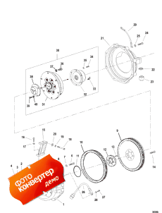 Flywheel Housing (stern Drive) (  (stern Drive))