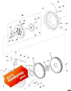 Flywheel Housing (sterndrive) (  (sterndrive))