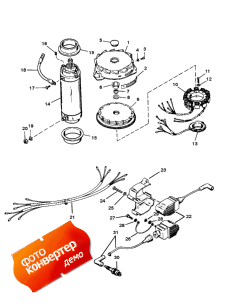 Flywheel, Starter Motor And Ignition Coils (,     s)