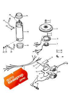 Flywheel, Starter Motor And Ignition Coils (,     s)