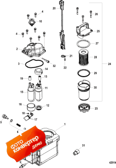Fuel Module Components -bravo (sn 1a091622 & Below) (Fuel Module Components -bravo (sn 1a091622 & ))
