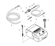 Fuel Tank (plastic - 6.6 Gallon) (  ( - 6.6 ))