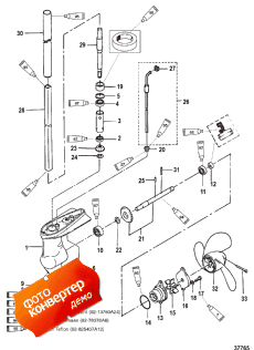 Gear Housing Assembly (non-shift) (     (-shi ))