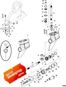 Gear Housing (bravo I Xr/sportmaster) (0m955634 And Up) (�������� ������ (bravo I Xr / sportmaster) (0m955634 � ����))